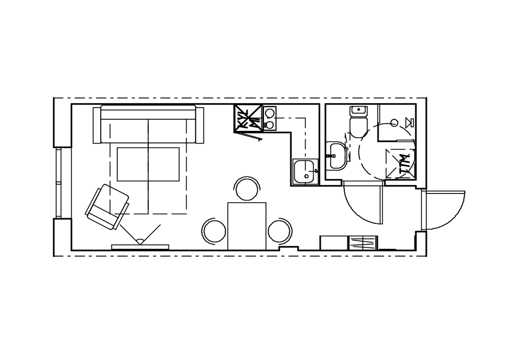 1 rum och kök, 23 m², S Portgatan 19A, OSBY